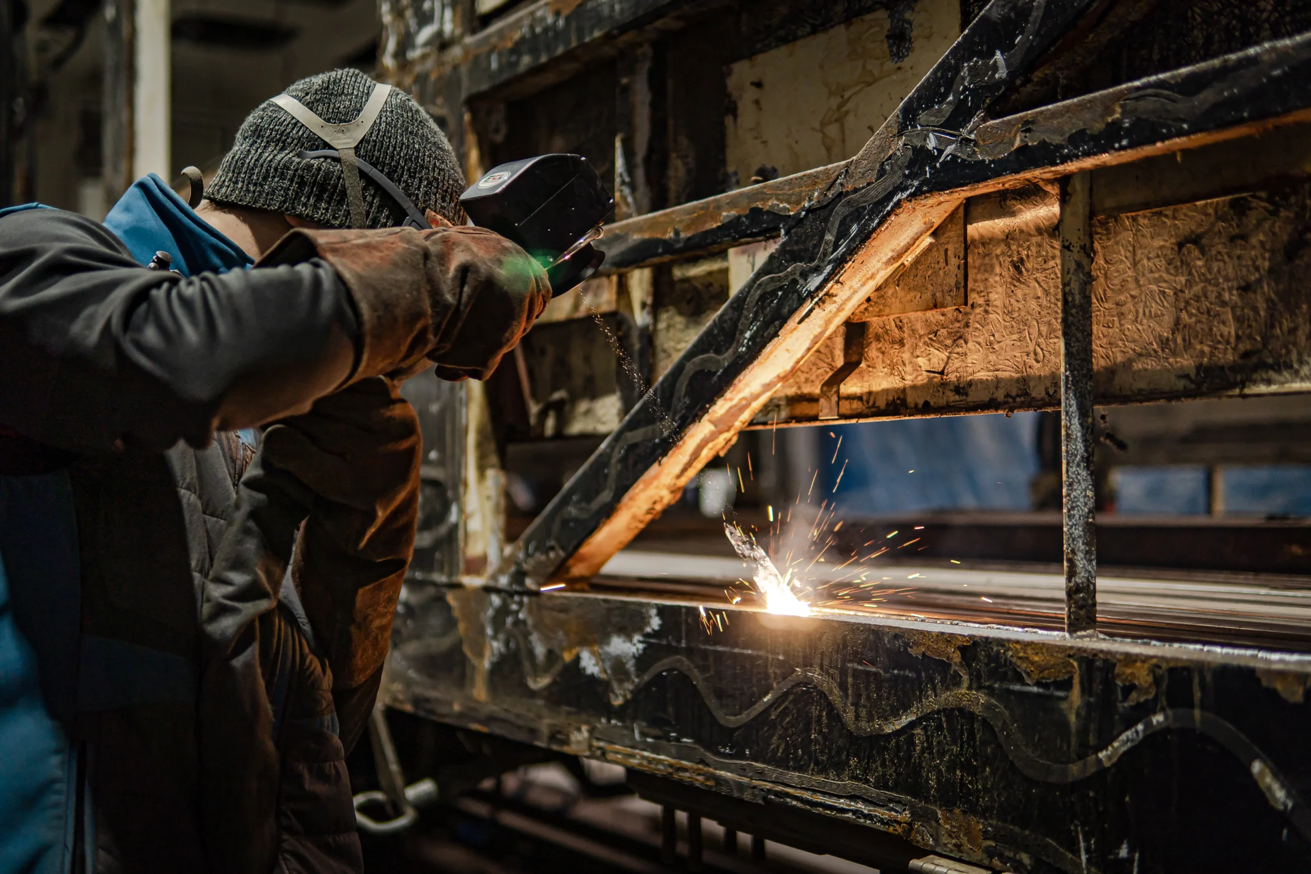 Czyszczenie laserowe taboru kolejowego